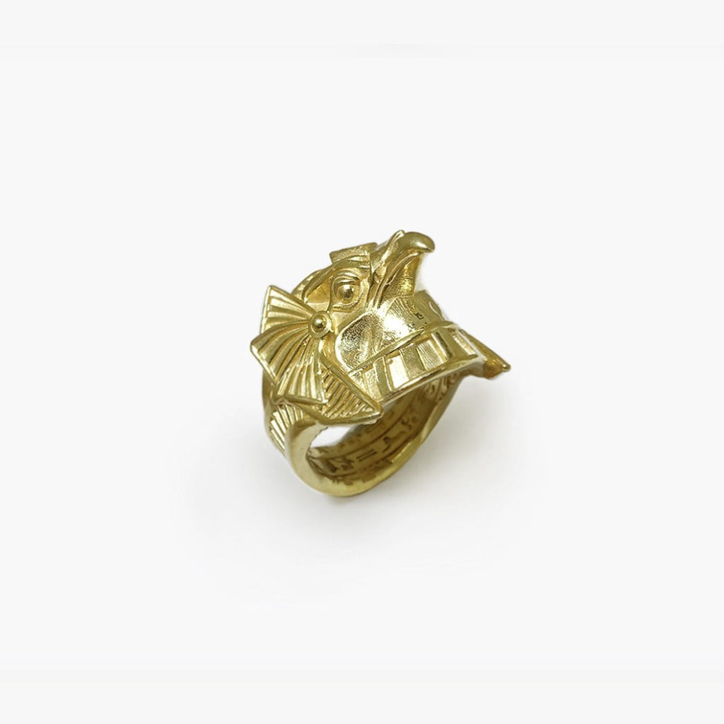 Anello Dio Horus Small Oro