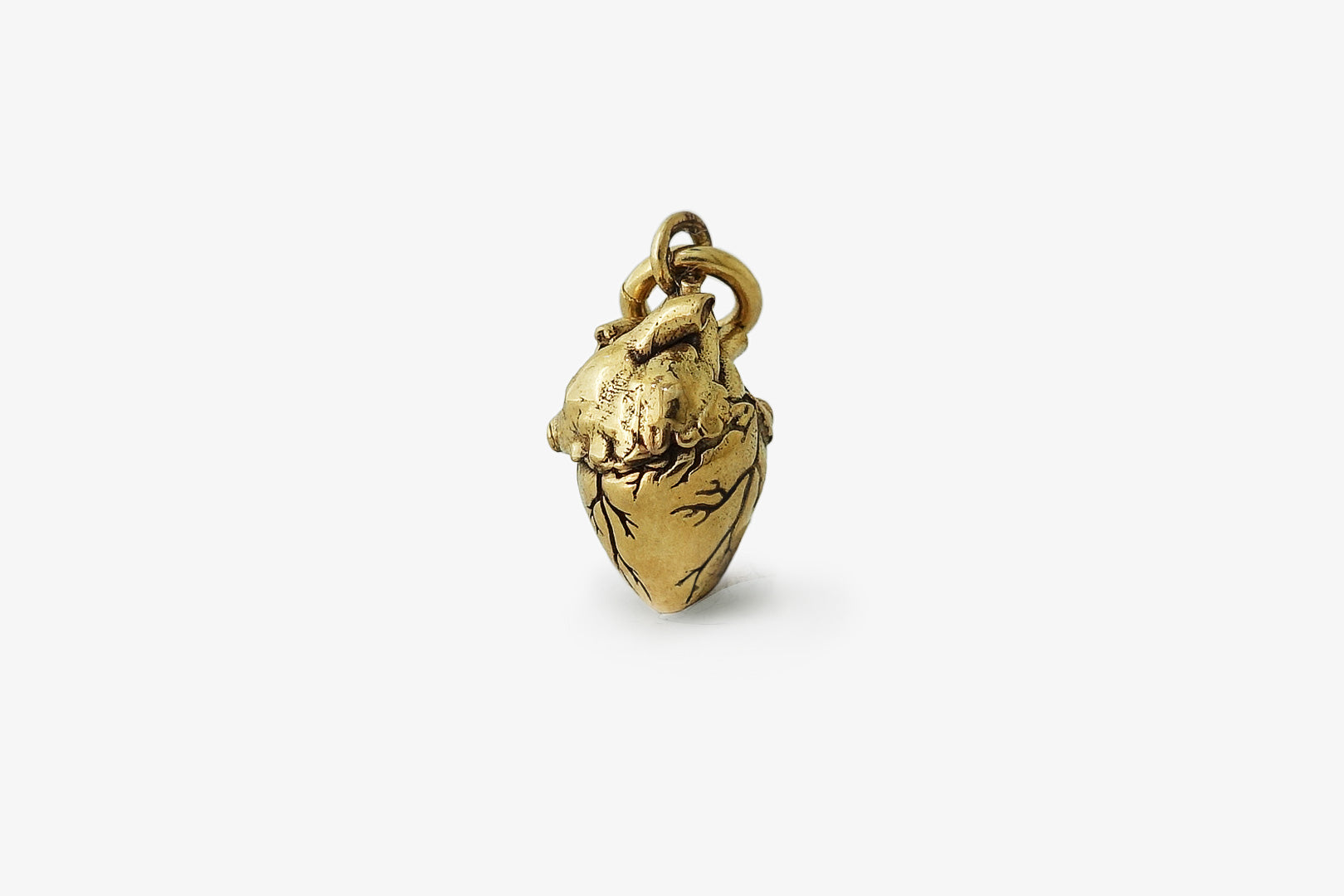 Ciondolo Cuore Anatomico Piccolo Oro - Mama Schwaz