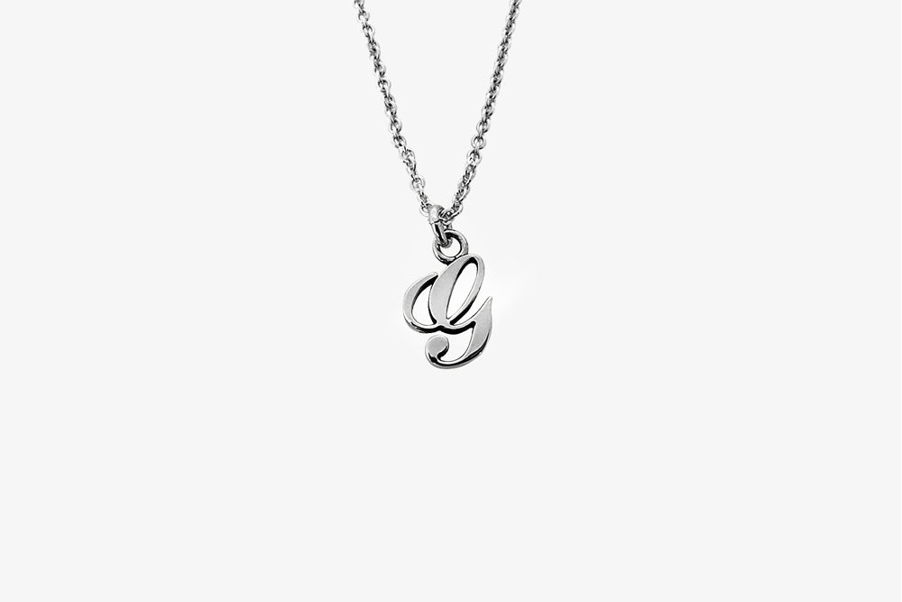 Collana con Lettera Iniziale Argento - Mama Schwaz